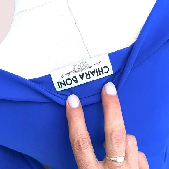 LA PETITE ROBE DI CHIARA BONI sheath midi in Blue Size EU 42 - Picture 7 of 12